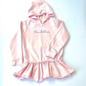 Coupe Collection “Girls Are The Future” Hooded Tunic, Size 6X